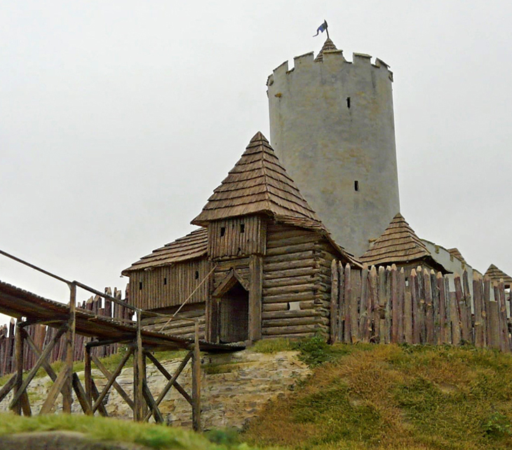 Nový model od pana Karla Lhotského - Hrad Vízmburk na podzim L.P. 1303