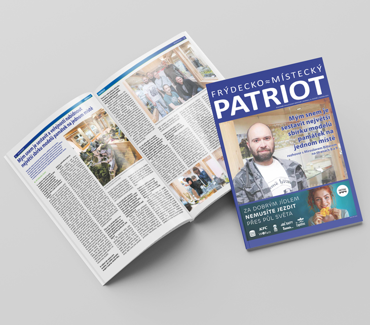 Expozice ZEMĚ HRADŮ v měsíčníku Frýdecko-Místecký PATRIOT